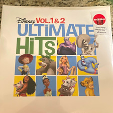 Disney Ultimate Hits Vol. 1 & 2 2LP Colored Vinyl Compilation Limited Ed picture