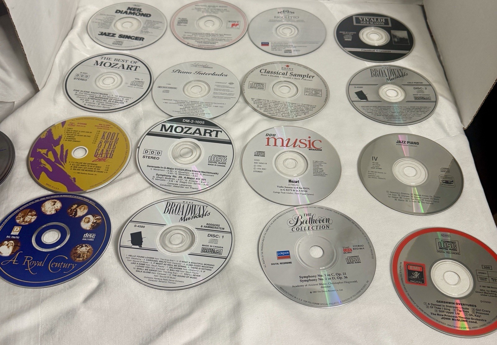 LOT OF 30 MUSIC CDs Various Classical Old Guy Piano Jazz Pop Country Fats Kool
