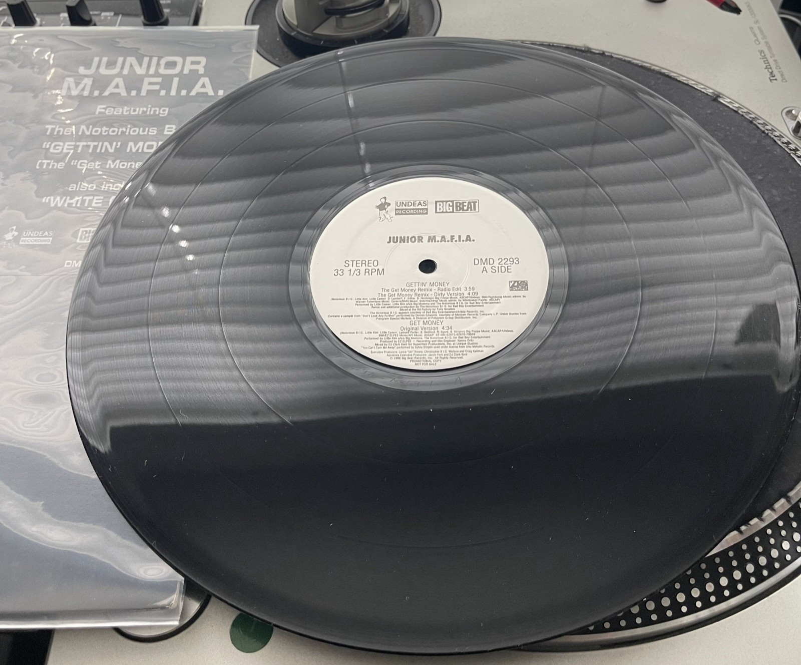 Junior M.A.F.I.A. – Gettin\' Money OG 19976 Press 12\