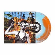 Sugarcult -Palm Trees And Powerlines LP- Tangerine Baby Blue & Bone Vinyl /300 picture