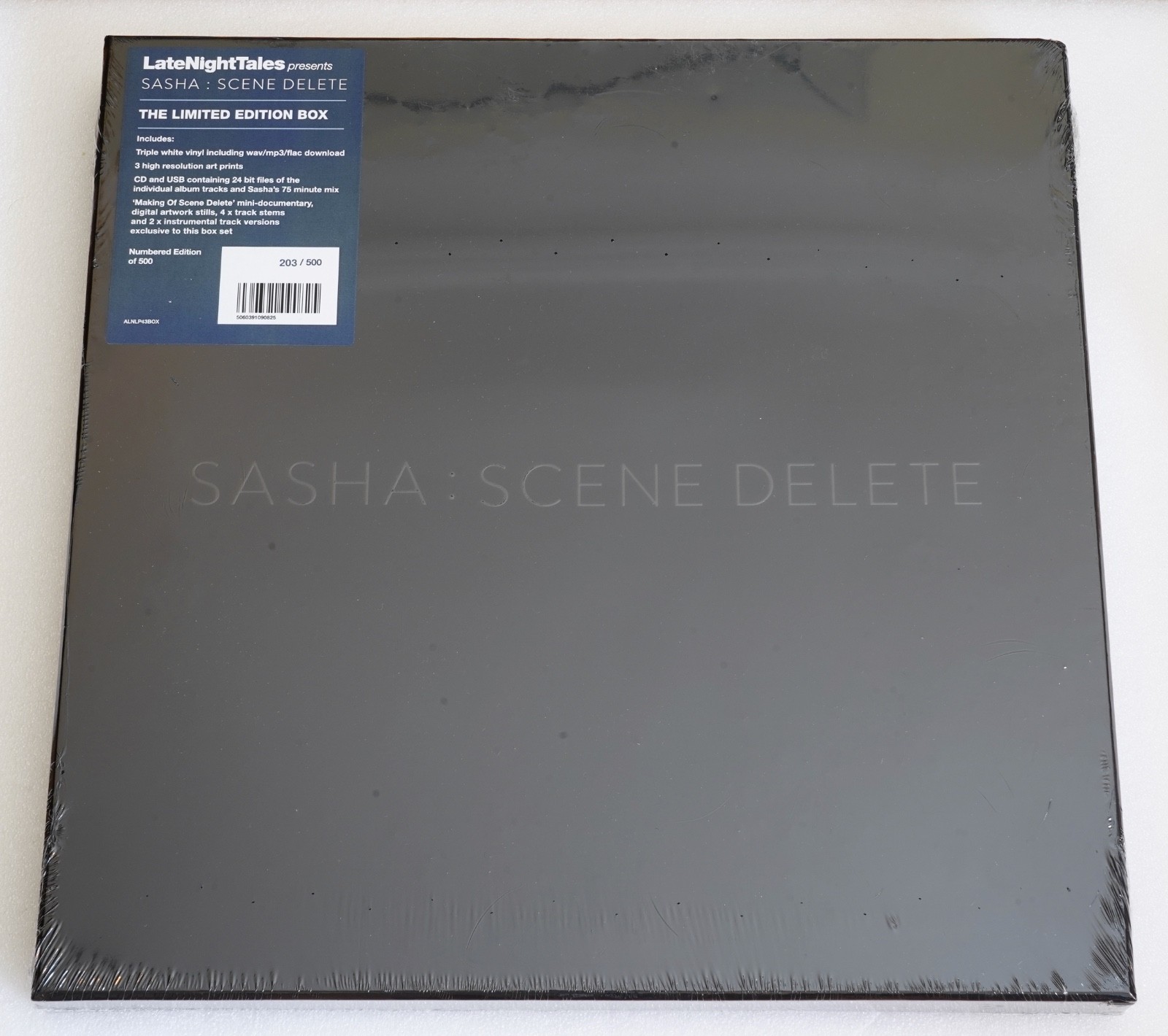 SASHA : SCENE DELETE Limited Edition Vinyl CD USB Box Set 203/500 Sealed RARE