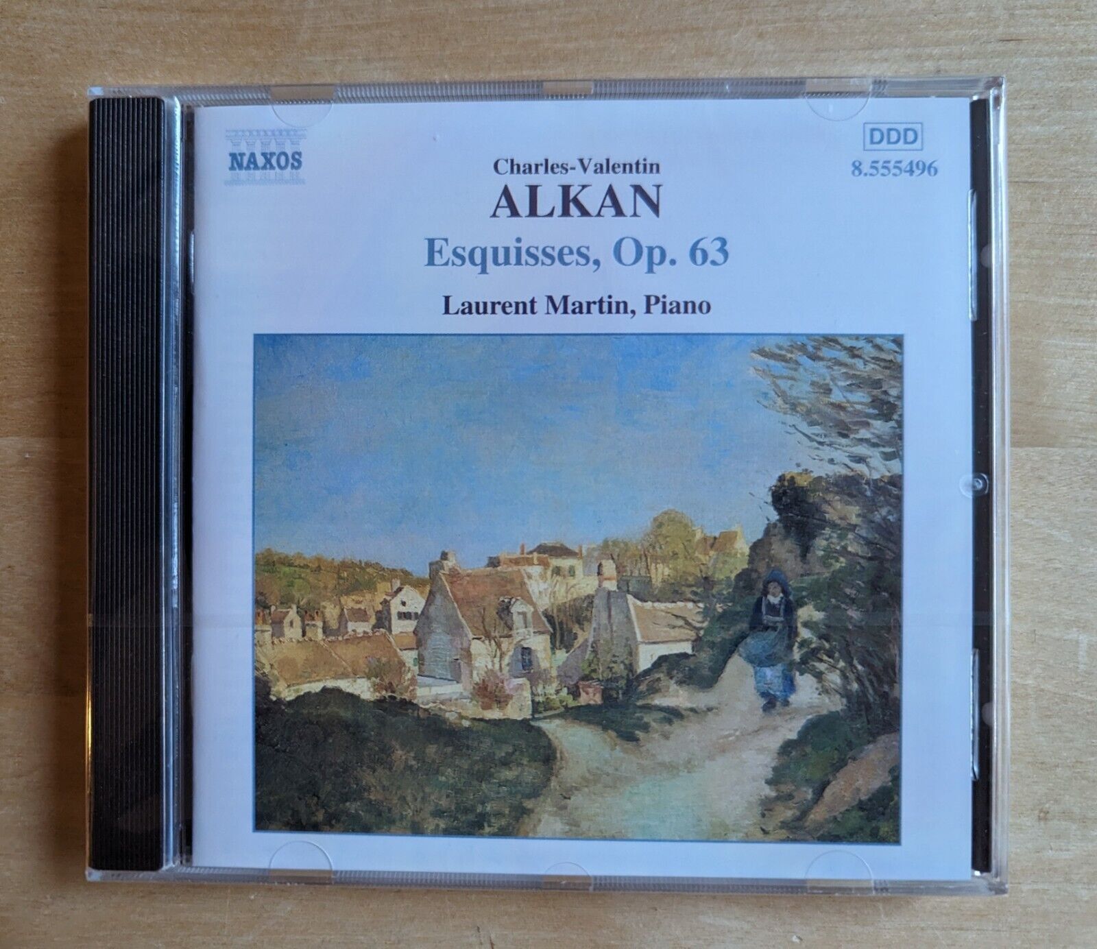 Charles-Valentin Alkan Esquisses Op 63 Laurent Martin Piano 2002 Naxos Sealed CD