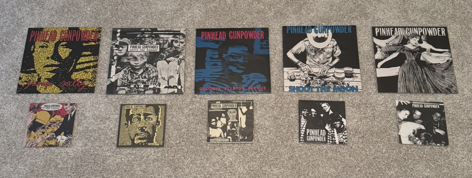 Pinhead Gunpowder vinyl LP LOT complete discography OOP Green Day Rancid NOFX LP