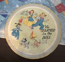 VOCO 1948 7” Picture Children’s Record Farmer In The Dell & The Counting Song picture