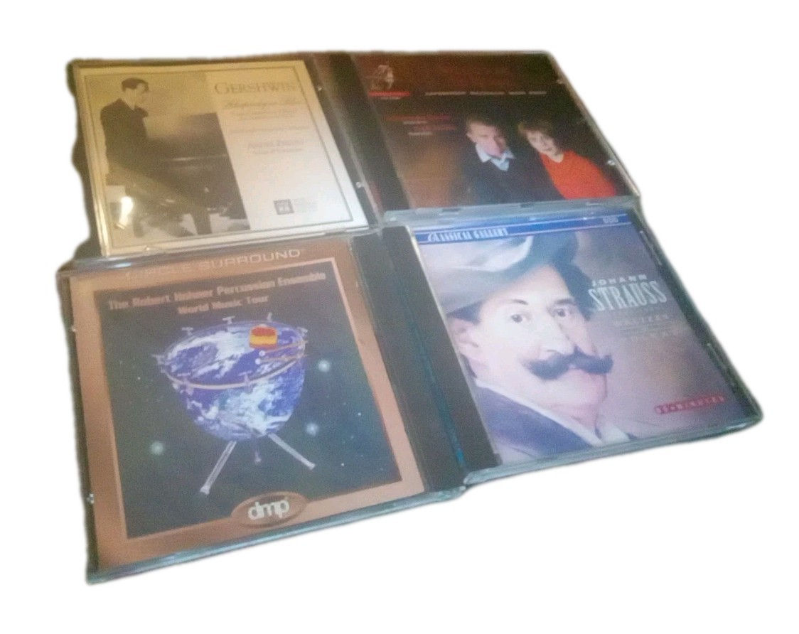 Classical Symphony CD Collection - Lot of 4: Strauss Waltzes, Gershwin, Hohner +