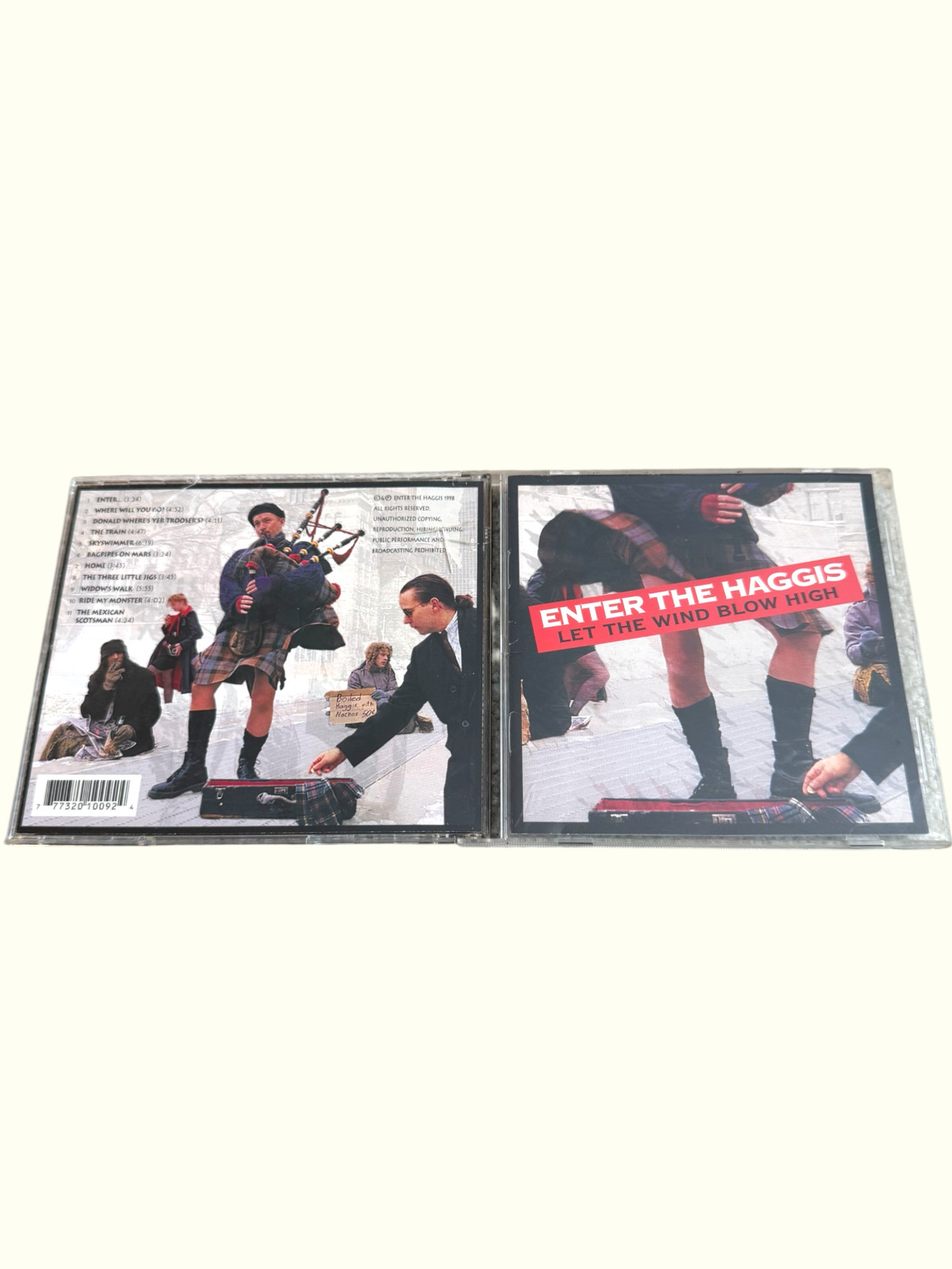 Let the Wind Blow High by Enter the Haggis (CD, 1998)