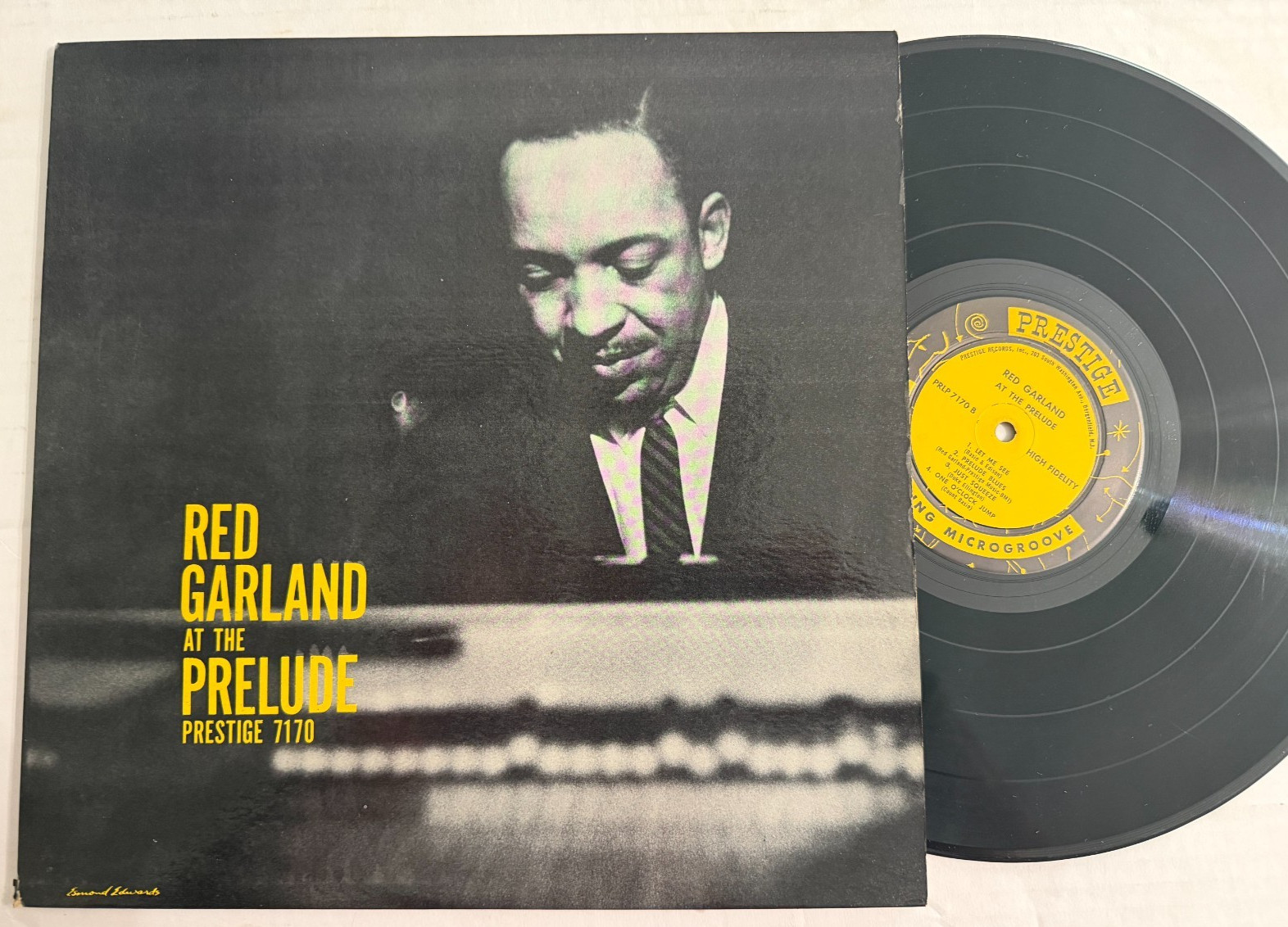 Red Garland at the Prelude LP ~ Prestige 7170 ~ RVG DG ~ Mono VG++