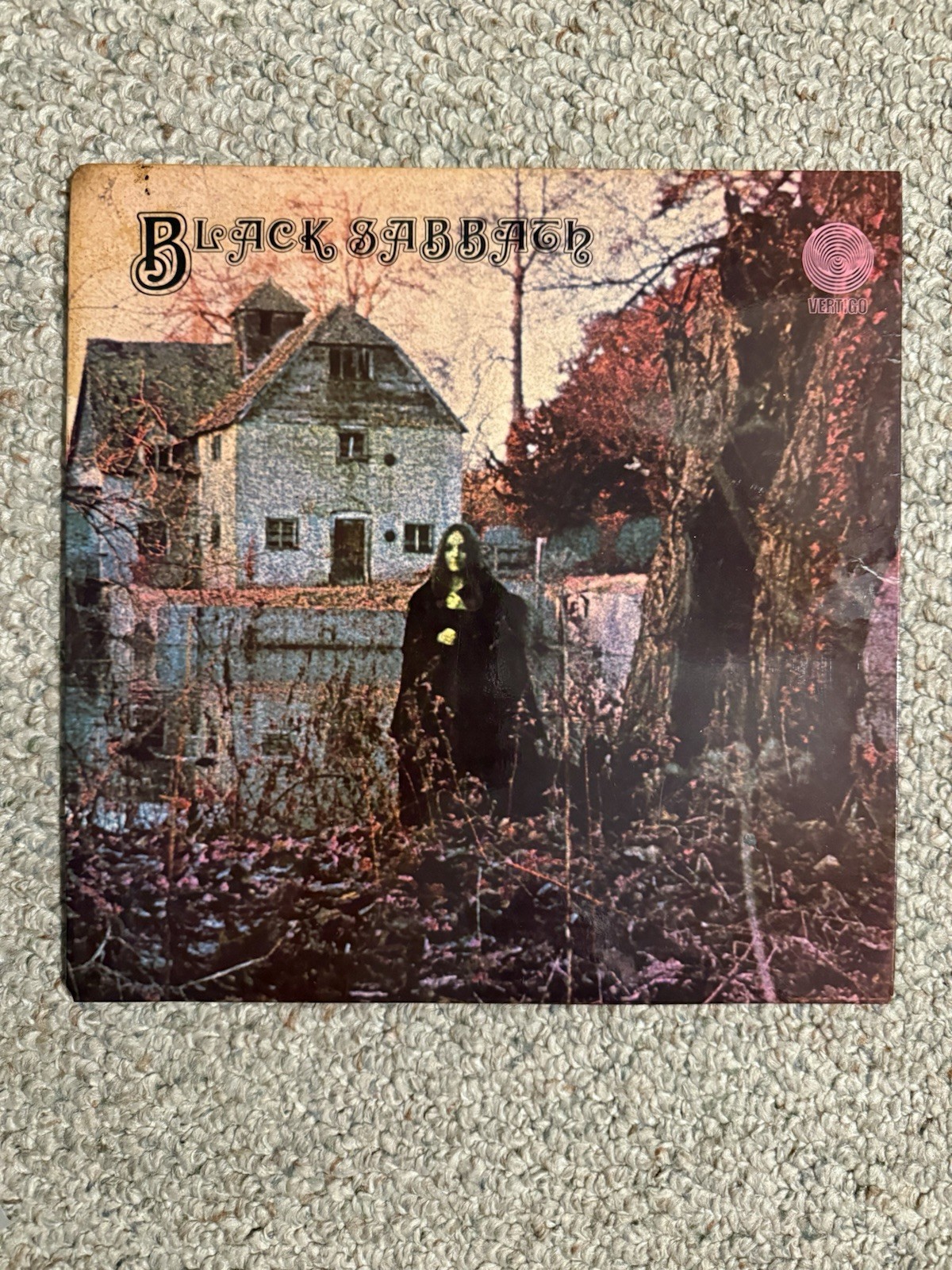 BLACK SABBATH VERTIGO SWIRL LP 1970 VO61Y 1ST PRESS OSSIE EX