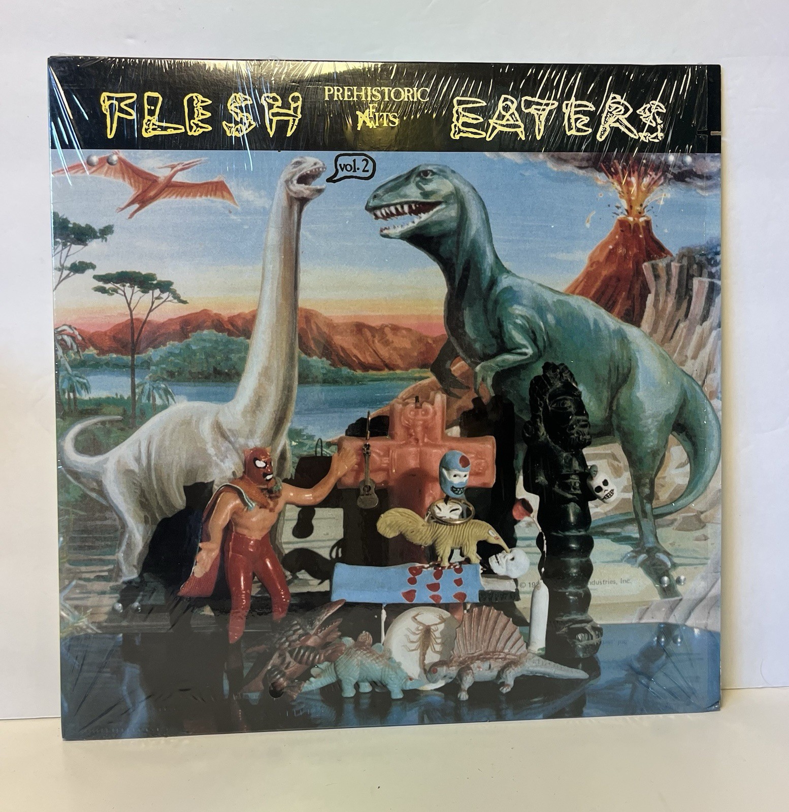 The Flesh Eaters Prehistoric Fits Vol. 2, 1990 SST-264, VG+ Chris D. Dave Alvin
