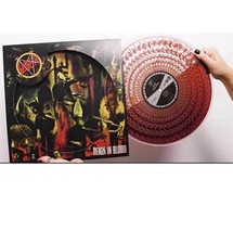 Slayer Reign In Blood 40 Anniv Ltd Ed Zoetrope Blood filled Vinyl LP PRESALE OOP picture