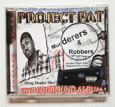 Project Pat Murderers Robbers CD Underground Album Hip-Hop 2000 Triple Six Mafia picture