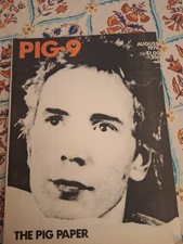 MAGAZINES-THE PIG PAPER-Can. Fanzine #9 August 1978 UK Punk sex pistols~Gen. X picture