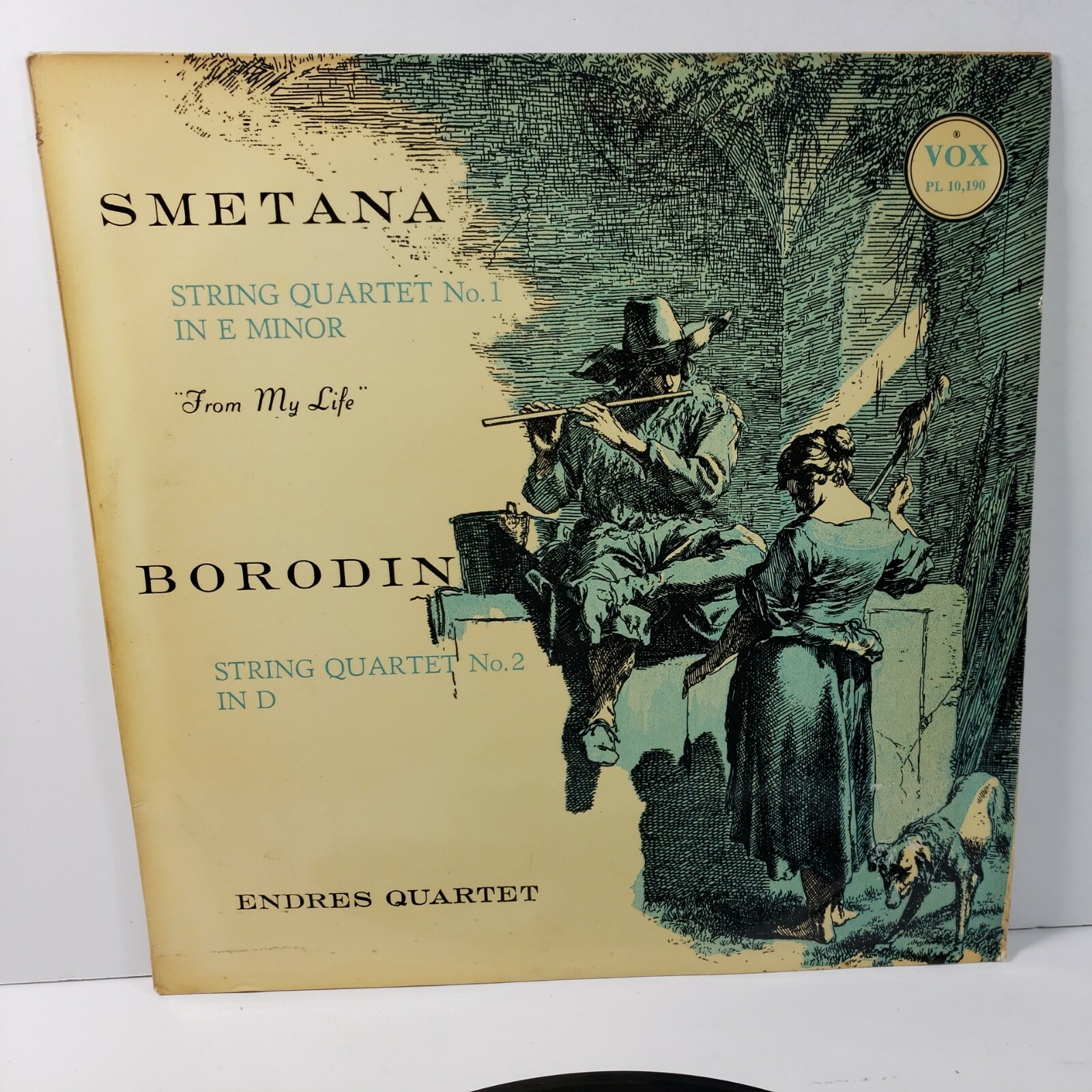 SMETANA / BORODIN String Quartets * USA VOX PL 10. 190 ENDRES QUARTET 