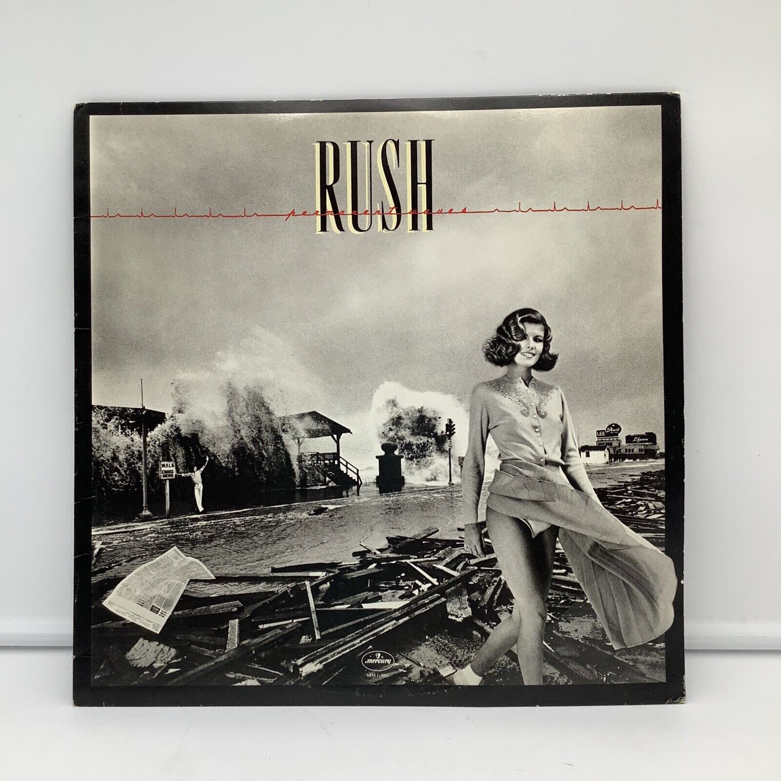 Vintage 1980 Rush Permanent Waves Vinyl LP Record Mercury Records