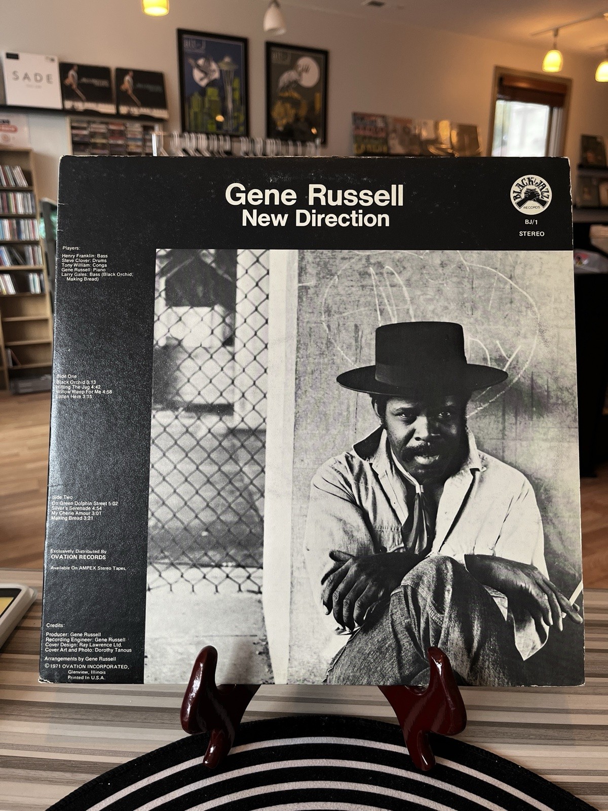 Gene Russell – New Direction (Black Jazz Records, 1971) Vinyl LP VG+