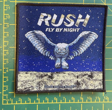 Rush Fly By Night Album Cover Woven Sew On Patch Officially Licensed picture