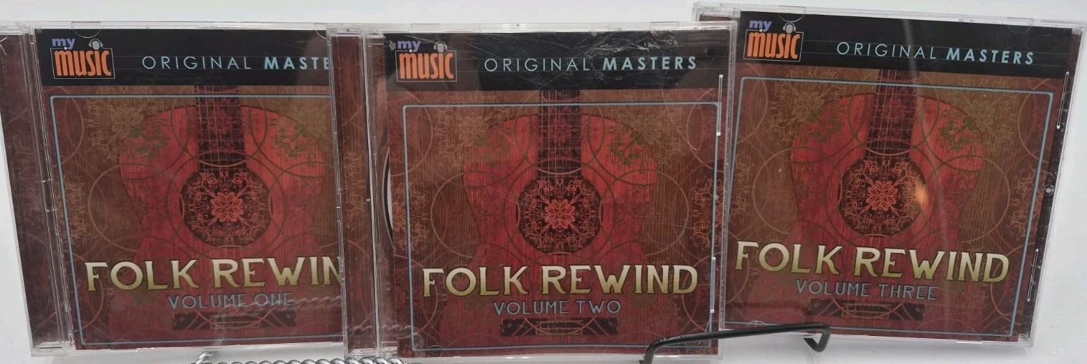 Folk Rewind Original Masters Collection Complete 3 CD Set Vol. 1,2,3