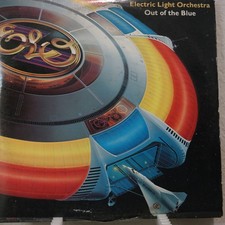 Electric Light Orchestra Out of the Blue 1977 Double Vinyl LP WITH POSTER picture