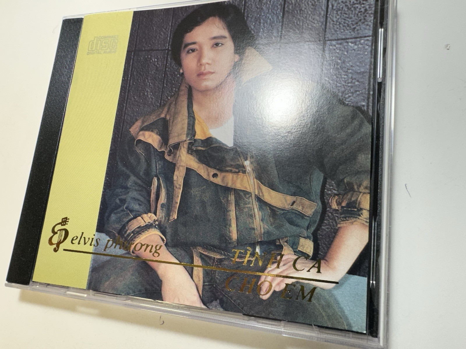 Pham Thierry Elvis Phuong Tinh Ca Cho Em CD Album 1989 Vietnamese