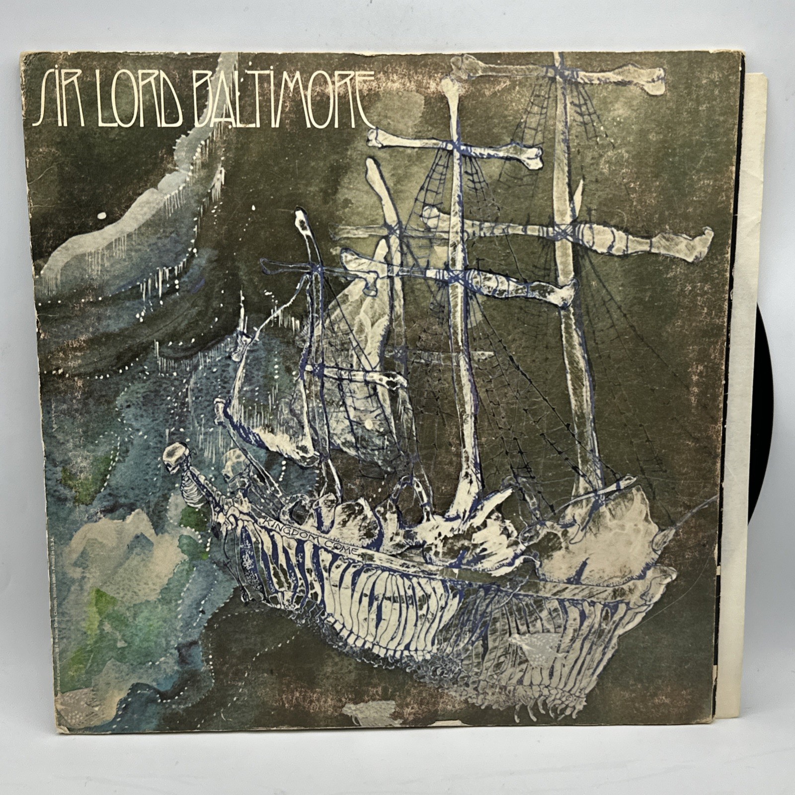 Sir Lord Baltimore - Kingdom Come - 1971 US 1st Press Mercury - Ultrasonic Clean