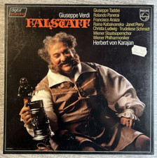Verdi FALSTAFF Karajan LUDWIG TADDEI 6769 060 3xLP BOX PHILIPS DIGITAL NM picture