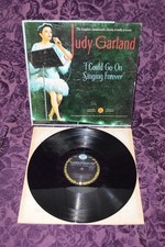 JUDY GARLAND/I COULD GO ON SINGING FOREVER Longines Symphonette Society EX/VG picture