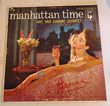 ART VAN DAMME Quintet - Manhattan Time LP 1956 Columbia CL801 picture