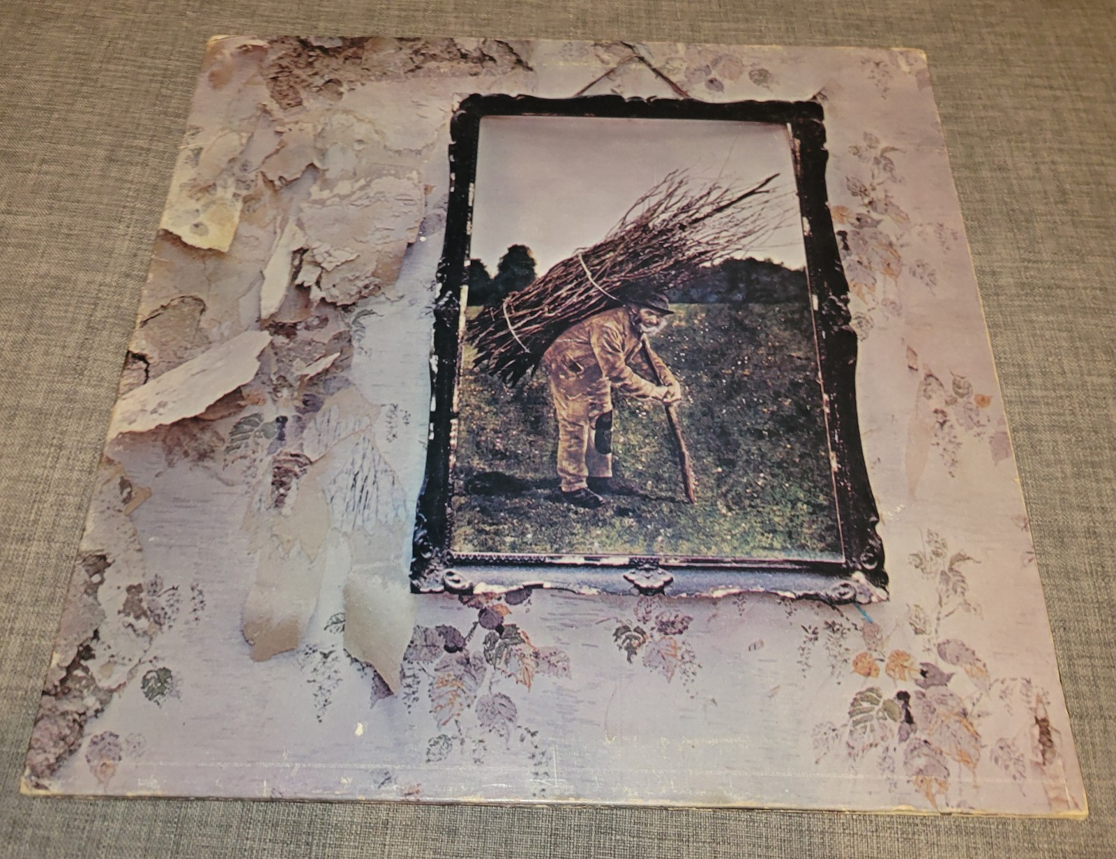 Led Zeppelin IV LP ~Atlantic 7208 ~ Broadway Address \