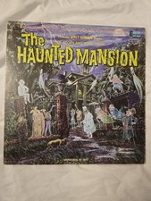 Walt Disney 's The Haunted Mansion LP Album with Book 1969 Mono ST-3947 VG picture