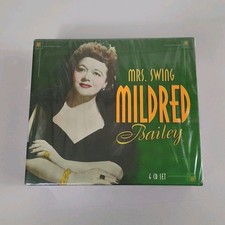 Mrs. Swing by Mildred Bailey (CD) 4 Disc Set with 52 Page Booklet New Sealed picture