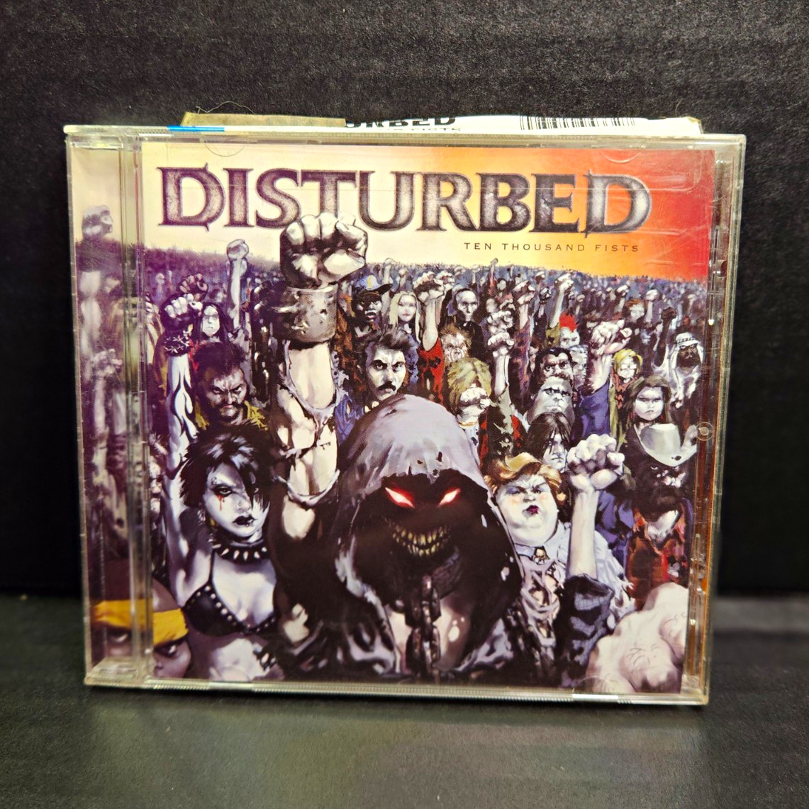 Disturbed Ten Thousand Fists CD 2005 Reprise Heavy Metal Album Johnny K 20trk