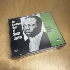 Complete Rags of Scott Joplin by William Albright, (CD, Nov-1990, 2 Disc) NEW picture