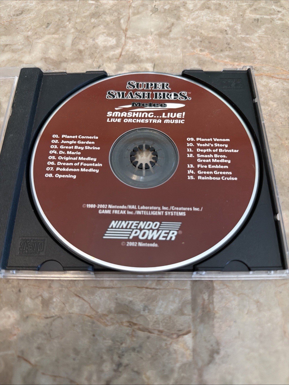 Super Smash Bros Melee: Smashing... Live Orchestra Music CD (Disc Only)