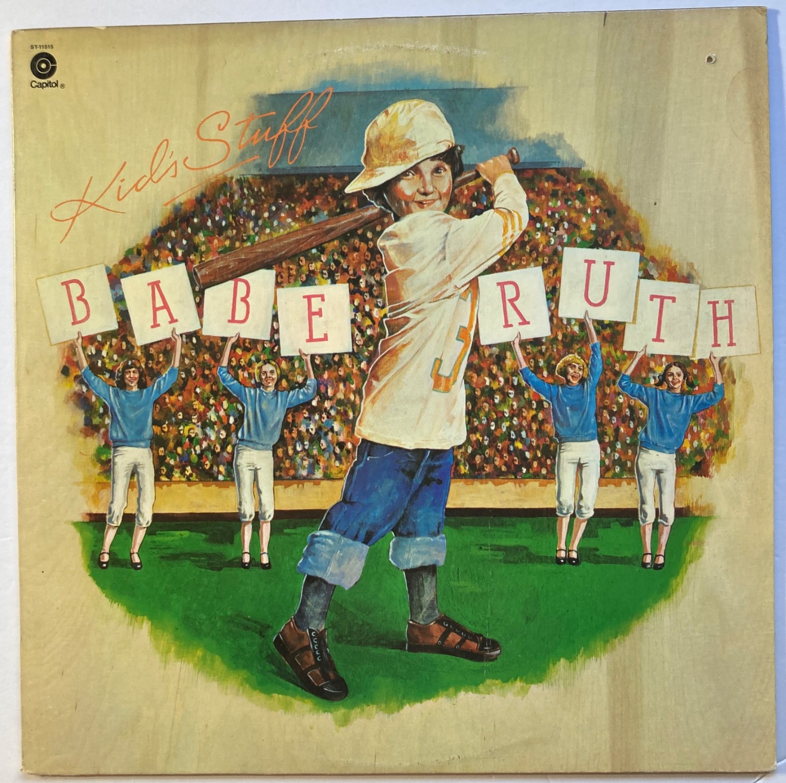 BABE RUTH Kid\'s Stuff 1976 LP on Capitol #ST-11515  CLASSIC PROG ROCK 9 tracks