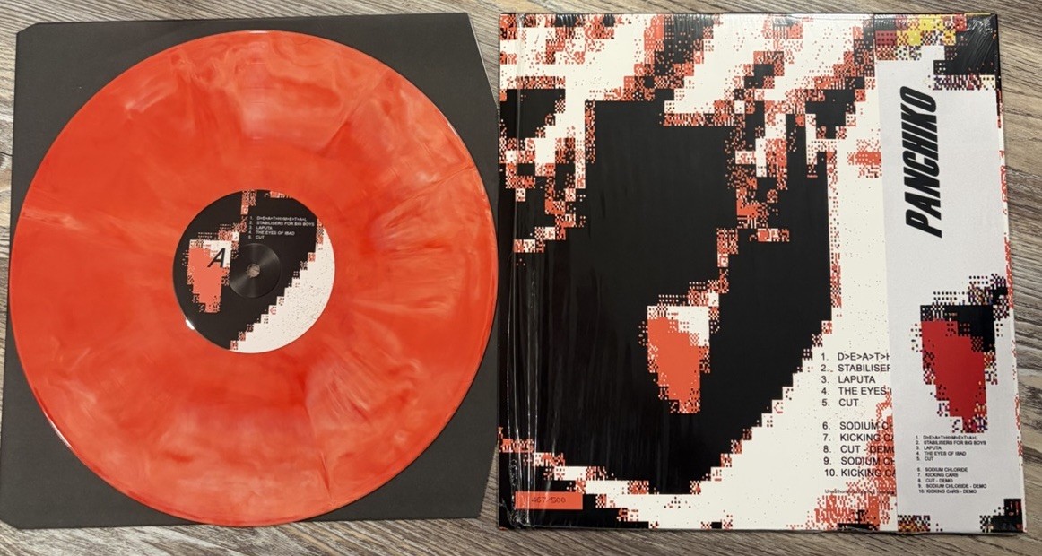 PANCHIKO Deathmetal Limited Edition Red Cream Galaxy Vinyl /500 Japanese OBI NEW