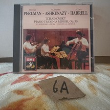 Perlman Ashkenazy Harrell Tchaikovsky Piano Trio Op.50 CD 1987 EMI Classical picture