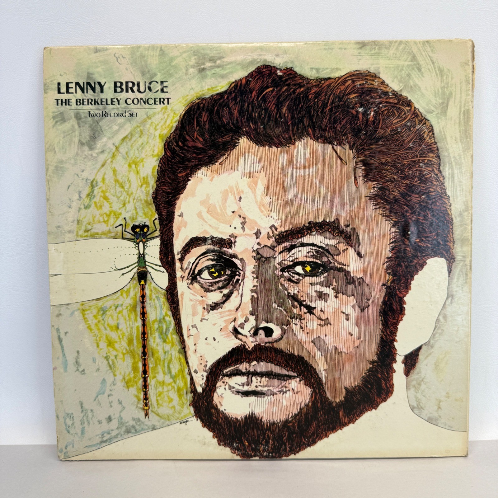 Lenny Bruce The Berkeley Concert 2 LP Vinyl Set Bizarre Reprise 2XS 6329 Stereo