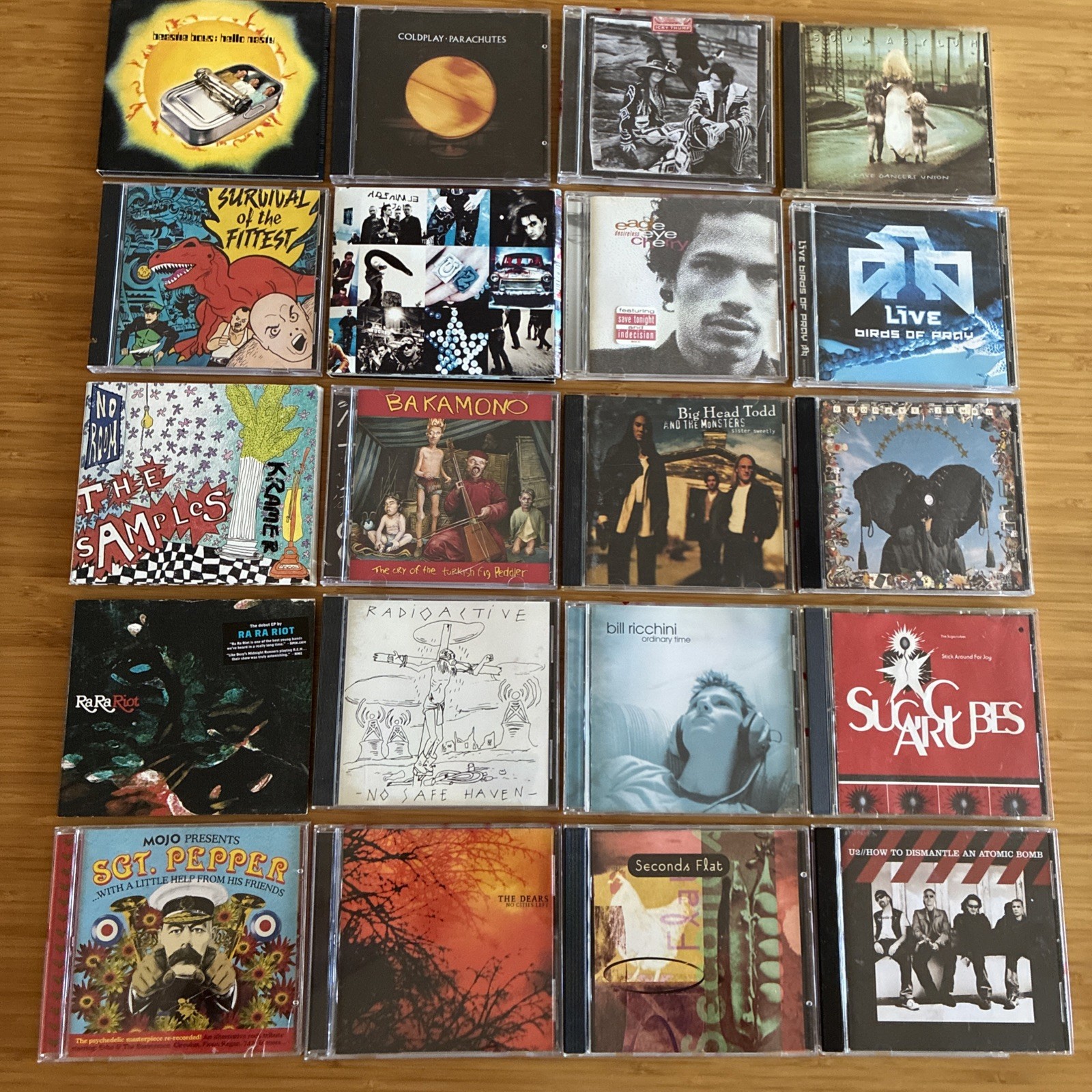 ALTERNATIVE ROCK - Lot of 20 CDs - Various Artists Old & New NM condition [K]