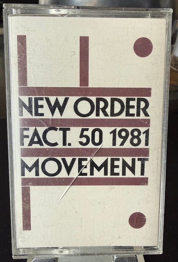 Rare Vintage New Order Movement Fact 50 Factus 50C 1981 Cassette Factory BeMusic