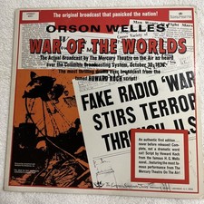 VTG 1968 Orson Welles War of the Worlds Longines Symphonette Radio Broadcast LP picture