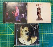 Nirvana CD Lot 3 Kurt Cobain Interview Discs Shaped Picture Disc Rockview Pick picture