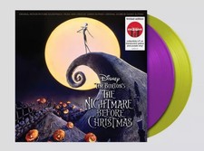 Tim Burton's The Nightmare Before Christmas - Vinyl [2LP] [Yellow & Purple] New picture