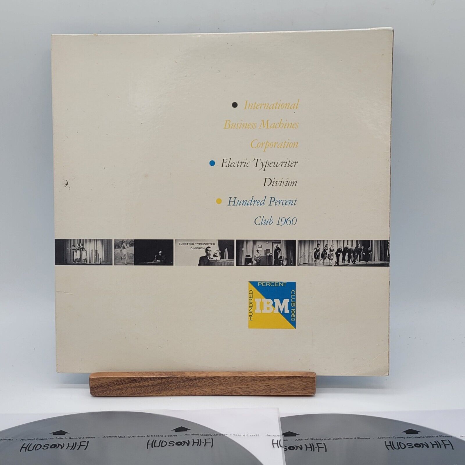 IBM HUNDRED PERCENT CLUB TYPEWRITING DIVISION 2X LP RECORD ALBUM VINYL GATEFOLD 
