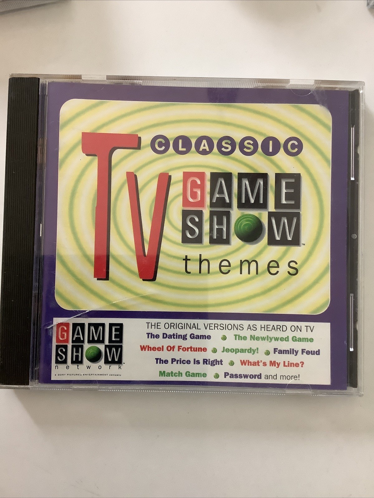 TV Classic Game Show Themes CD 1998-The Original Versions As Neard On TV
