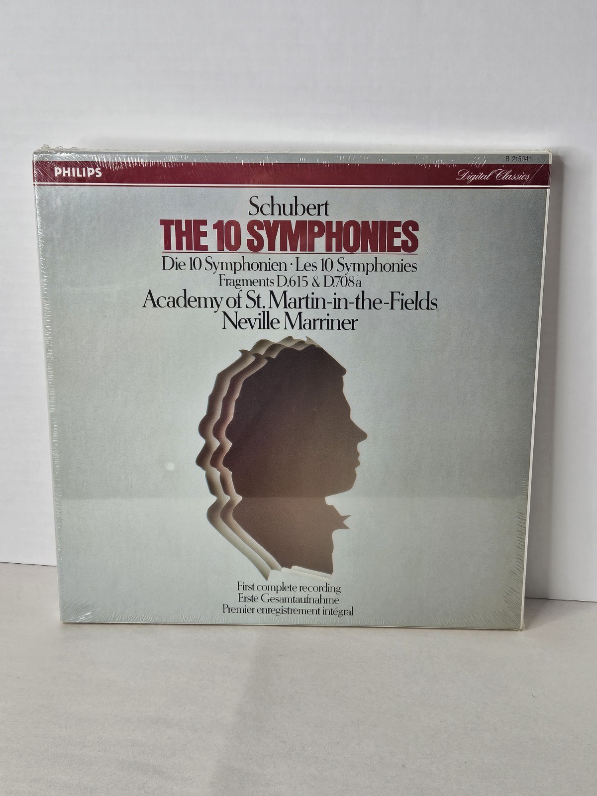 Philips R 215041 7x LP Vinyl Boxset SCHUBERT The 10 Symphonies Marriner SEALED