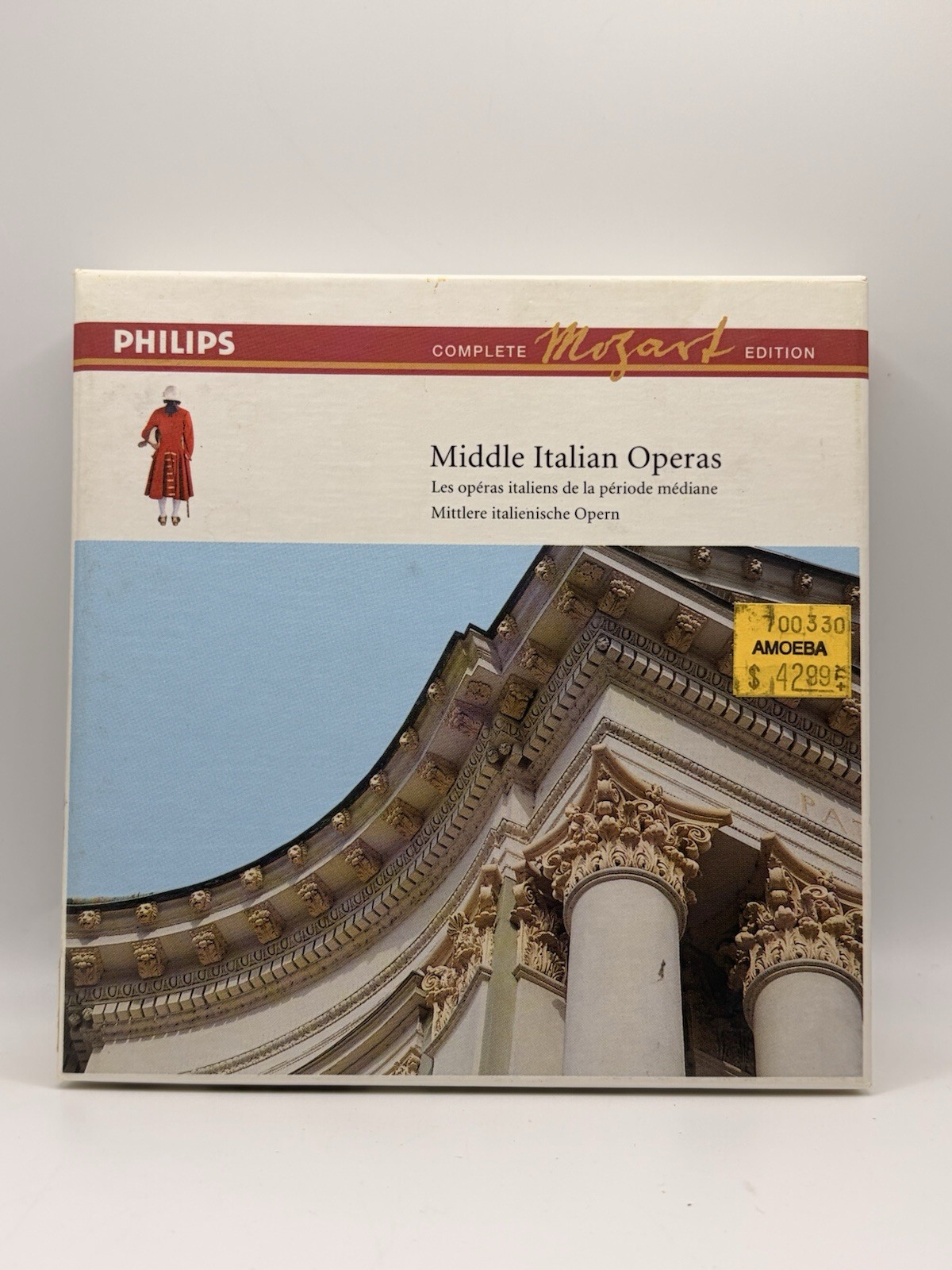 Philips Complete Mozart Edition Middle Italian Operas CD Box Hager Marriner