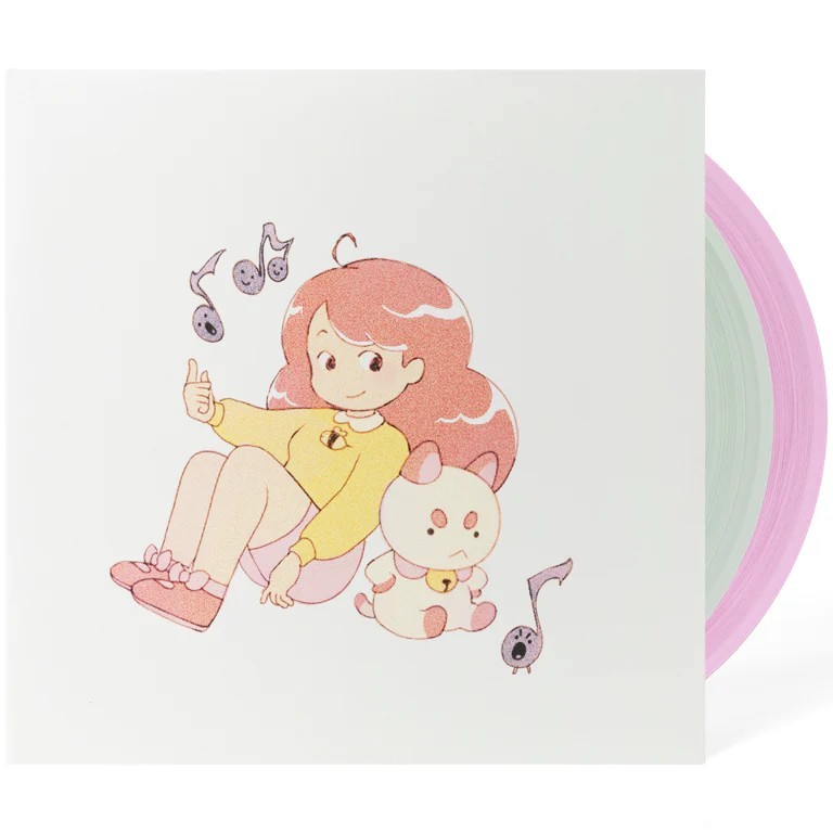 Bee and PuppyCat Anime Soundtrack 2x PINK & GREEN VINYL LP Record SALE NEW bl