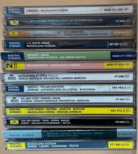Job Lot Bundle of 13 Albums by Magdalena Kožená: DG & Archiv Labels: See Photos picture