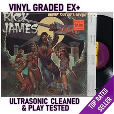 Rick James Bustin Out of L Seven LP Gordy 1979 EX+ Vinyl Shrink Wrap Top copy picture