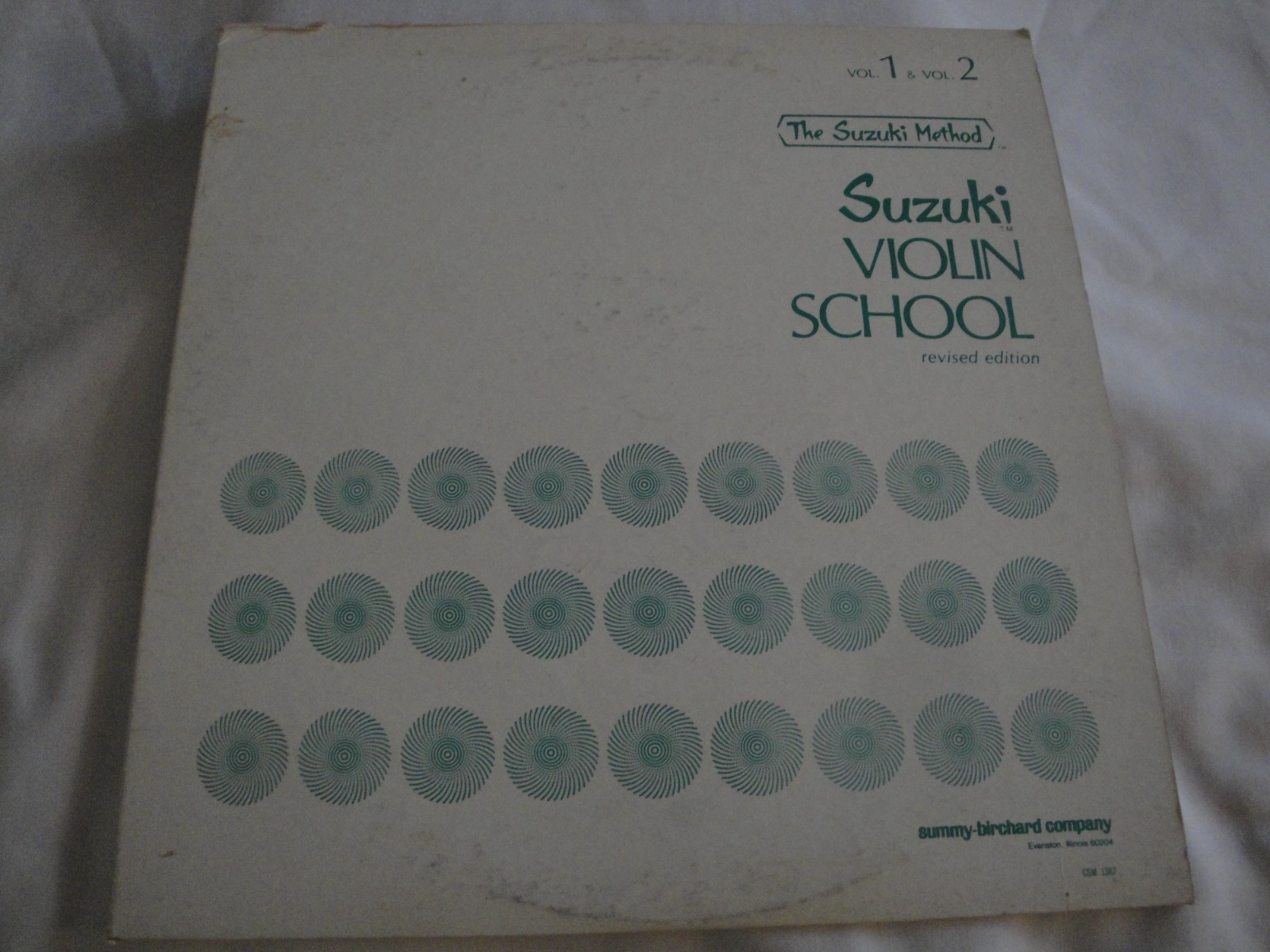 Suzuki Violin School, Vols. 1 & 2 VINYL LP ALBUM SUMMY-BIRCHARD COMPANY RECORD